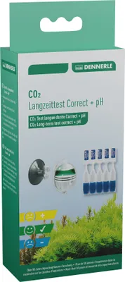 Produktbild von Dennerle CO2 Langzeittest Correct + pH - einfache und exakte Kontrolle des CO2-Gehalts im Aquarium
