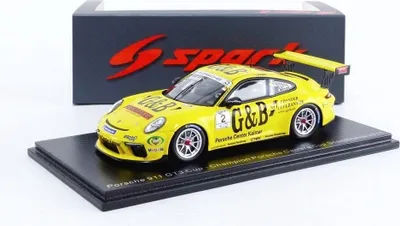 Immagine prodotto di Porsche 911 GT3 Cup #2 Campione Porsche Carrera Cup Scandinavia 2018 - 1:43 - Spark