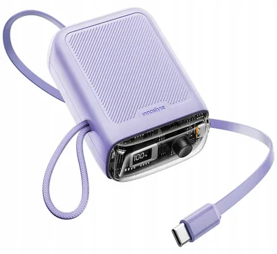 Obrázok produktu pre Innostyle Mini Powerbank 10000Mah 2x Usb-C typ C 33W Rozšíriteľný kábel Usb-C
