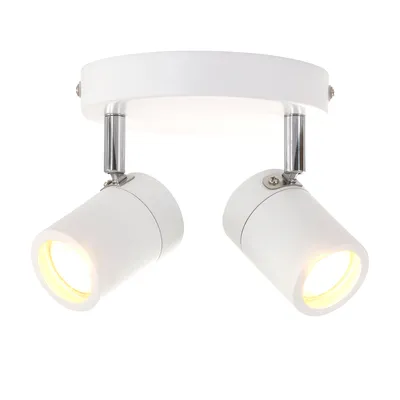 Immagine prodotto di Mexlite - faretto - Upround LED - bianco - metallo - Ø 24cm - GU10 - 2487W