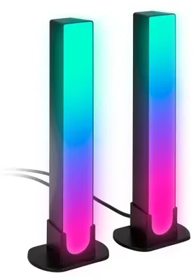 Produktbild von WiFi+Bluetooth RGB IC CCT LED Tischleuchte,2er-Set
