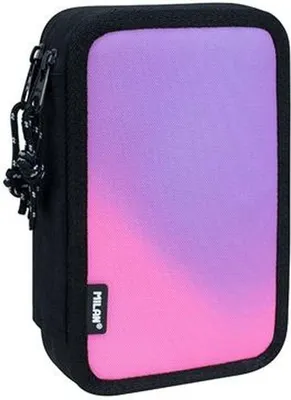 Immagine prodotto di Astuccio Milano 2 piatti con contenuto Sunset nero/rosa