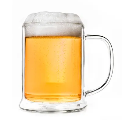 Zdjęcie produktu dla Creano Bierglas, Kufel do piwa, 500 ml, Przezroczysty, Szkło, 125 mm