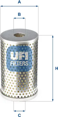 Produktbild von Ölfilter UFI 25.402.01 Filtereinsatz