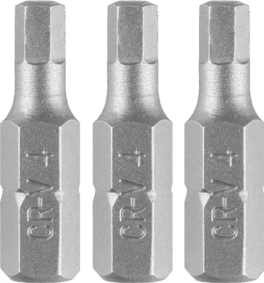 Immagine prodotto di Inserti esagonali H4 x 25 mm, 3 pezzi