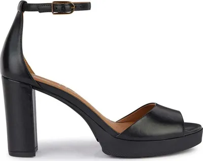 Produktbild von Geox Damen Klassische Sandalen D45B6D 00043 C9999 Farbe: Schwarz Größe: 39.5