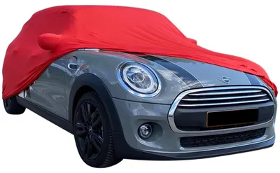 Image de Housse de voiture intérieure adaptée à Mini Cooper (F55) Rouge avec poches pour