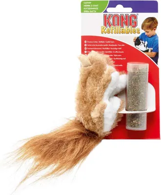 Produktbild von KONG Katzenspielzeug KONG Catnip Toy Eichhörnchen 10 cm