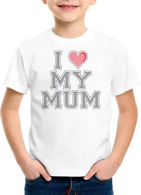 Produktbild von style3 I love my Mum Kinder T-Shirt