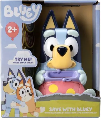 Immagine prodotto di Salvadanaio giocattolo Bluey con suoni - Imparare a risparmiare per i bambini