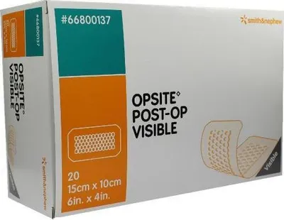 Produktbild von Opsite Post Op Visible 10x15 cm Verband 20 St