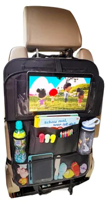 Produktbild von Auto Organizer Kinder mit Tisch & Tablet – Rücksitz Ordnung Paar