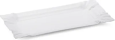 Produktbild von 250x BIONATURE Pappteller aus Frischfaser 14 x 7 cm fettdicht weiß