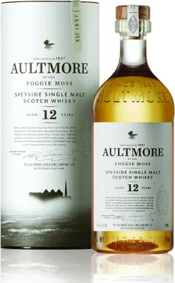 Produktbild von Aultmore 12 Jahre Speyside Single Malt Scotch Whisky in Geschenkpackung | 46 % vol | 0,7 l