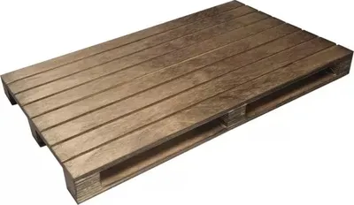Produktbild von BISETTI »Vintage« Holzpalette, Höhe: 30 mm, Länge: 300 mm, Breite: 200 mm
