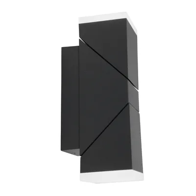 Immagine prodotto di Lampada da esterno a LED, 2 luci, Up & Down, dimmerabile, metallo, nero