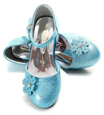 Produktbild von Mädchen Prinzessinnen Sandalen mit Keilabsatz - Glitzer Party Schuhe