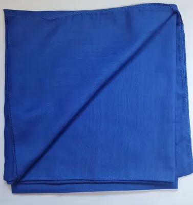 Produktbild von Yazma Tülbent Kopftuch Esarp Hijab Königsblau 95x95cm Tesettür Halstuch