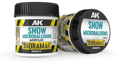 Produktbild von AK Interactive S.L. AK-8010 SNOW MICROBALLOONS