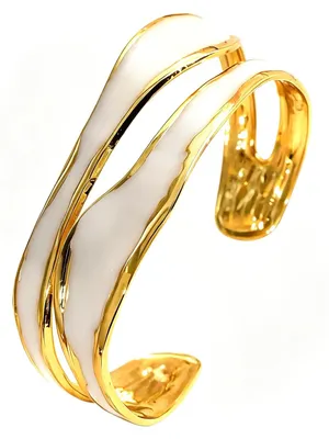 Image de Lot de 3 bracelets dorés pour femmes