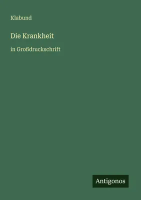 Produktbild von Die Krankheit