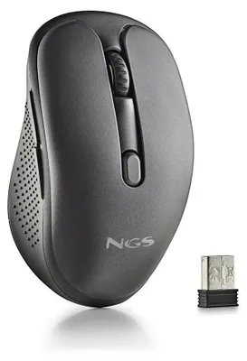 Produktbild von Ngs Evospook Funkmaus Schwarz  Schwarz One Size