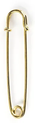 Produktbild von PRYM Kiltnadel MS 76 mm goldfarbig