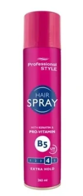 Zdjęcie produktu dla PROFESSIONAL STYLE lakier EXTRA HOLD 265 ml