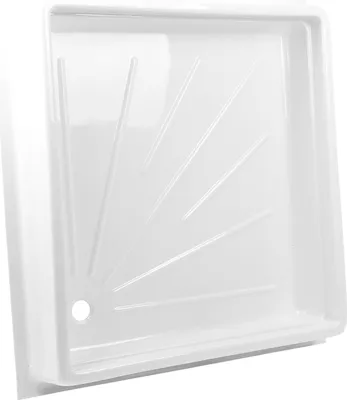 Produktbild von Wohnwagen Wohnmobil Duschwanne (BxTXH) 68x68x10 cm, weiß, ABS Kunststoff