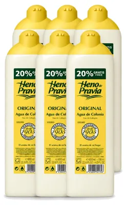 Produktbild von 6 x Heno de Pravia Cologne Original - 780 ml - Vorteilspackung - 6 Stücke