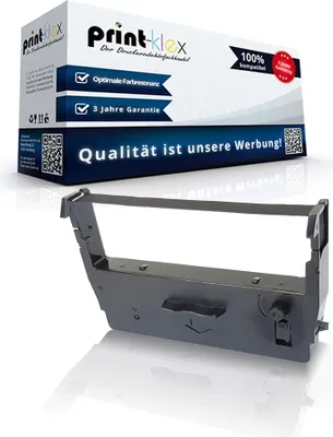 Produktbild von Kompatibles Schriftband für Epson ERC 37 Olympia G 1830 ERC37 Druckerband BK Color Light Serie