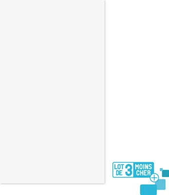 Image de LOT de 3 Panneaux Muraux pour salle de bains en Aluminium Blanc - 120x210cm - WALL'IT
