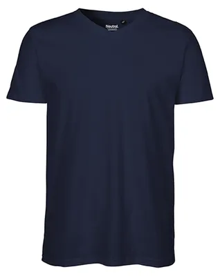 Image de Neutral O61005 | T-shirt col V homme - Couleur : Navy - Taille : S