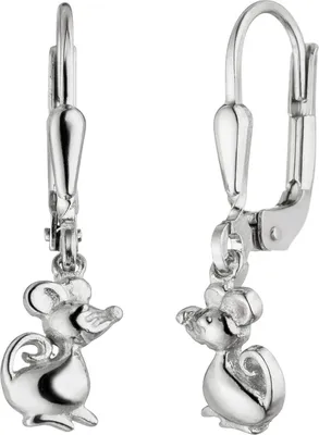 Ohrhänger-Mäuse-aus-925-Silber