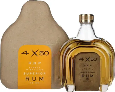 Produktbild von 4X50 R.N.P. Finely Distilled Superior Rum 40.50 %  0,70 lt.