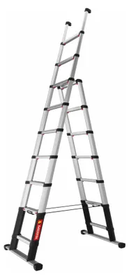 Produktbild von Zarges Teleskop Kombileiter 9 Stufen