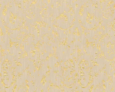 Produktbild von Architects Paper Barocktapete Metallic Silk Tapete mit Ornamenten Textiltapete beige gold 10,05 m x 0,53 m
