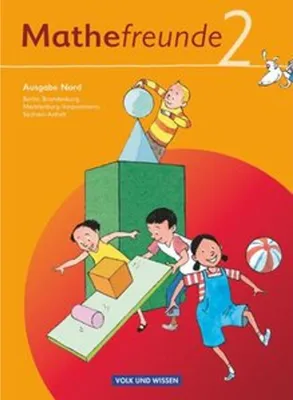 Obrázek produktu pro Mathefreunde 2. Schuljahr. Nord. Schülerbuch mit Kartonbeilagen. Brandenburg, Mecklenburg-Vorpommern, Sachsen-Anhalt