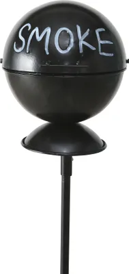 Produktbild von Boltze Sturmaschenbecher Aschenbecher Schwarz Weiß Eisen Aschensammler 3852200