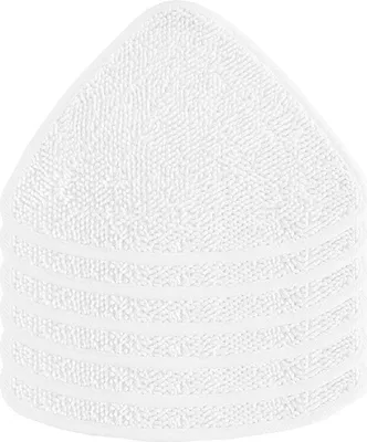 Produktbild von 6x Ersatzbezüge für Dampfreiniger Dampfreiniger Ersatzbezug 100 Hot Spray Mop, Familienpackung, weiß