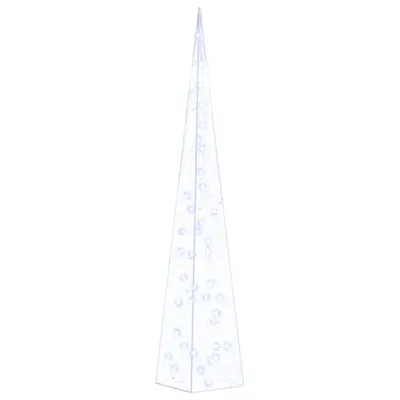 Produktbild von vidaXL LED-Leuchtkegel Acryl Deko Blau 90 cm