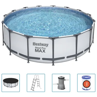 Image de Bestway Pool-Set Steel Pro MAX Rond 457x122 cm