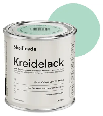 Produktbild von Kreidefarbe Möbel Shabby Chic Holzlack DIY - Chalk Paint matter Look