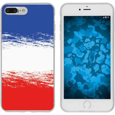 Produktbild von PhoneNatic Case kompatibel mit Apple iPhone 7 Plus / 8 Plus Silikon-Hülle WM France M5
