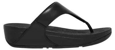 Imagen del producto de FitFlop - Sandalias para mujer, de cuero, tipo chancla HD342 (talla 43 EU) (negro)