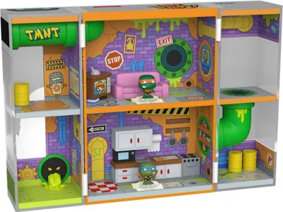 Immagine prodotto di Funko Pop! Bitty POP - Figurki Ninja Turtles Sewer Lair - Winylowa Kolekcja
