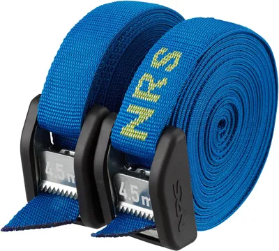 Produktbild von NRS Buckle Spanngurt mit Gummischutz Iconic Blue 4,5 m