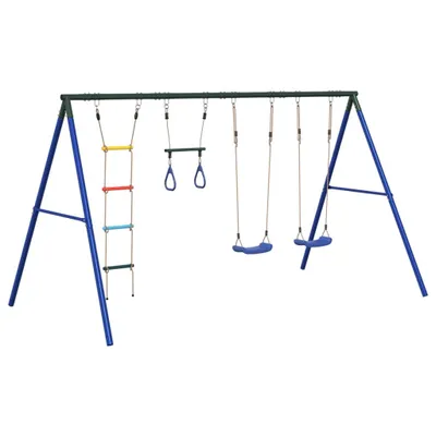 Produktbild von Schaukel-Set mit Schaukelsitzen Trapez und Strickleiter