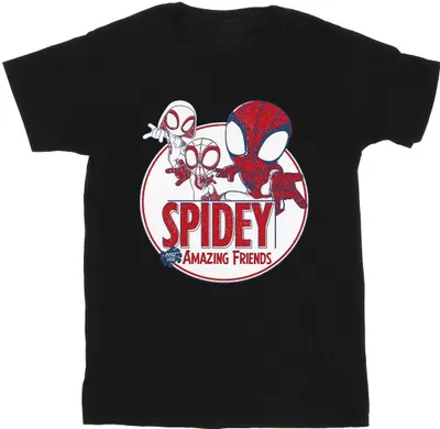Produktbild von Marvel - "Spidey And His Amazing Friends" T-Shirt für Herren BI45539 (M) (Schwarz)