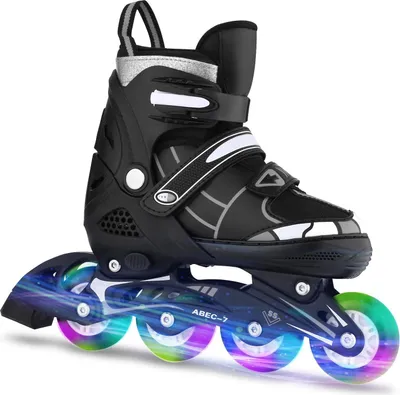 Produktbild von WeSkate Xmbt-1003 Kinder Rollschuhe Inline-Skates für Herren M(35-38) schwarz